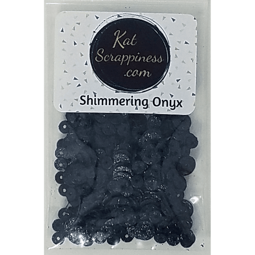 Shimmering Onyx Sequin Mix - Kat Scrappiness