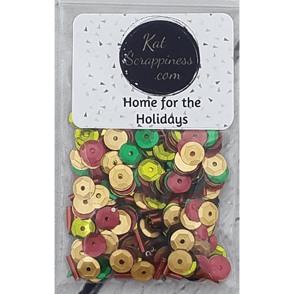 Home for the Holidays Sequin Mix - Kat Scrappiness
