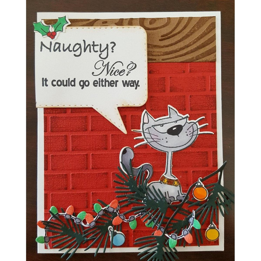 Naughty or Nice? Stamp by Riley & Co