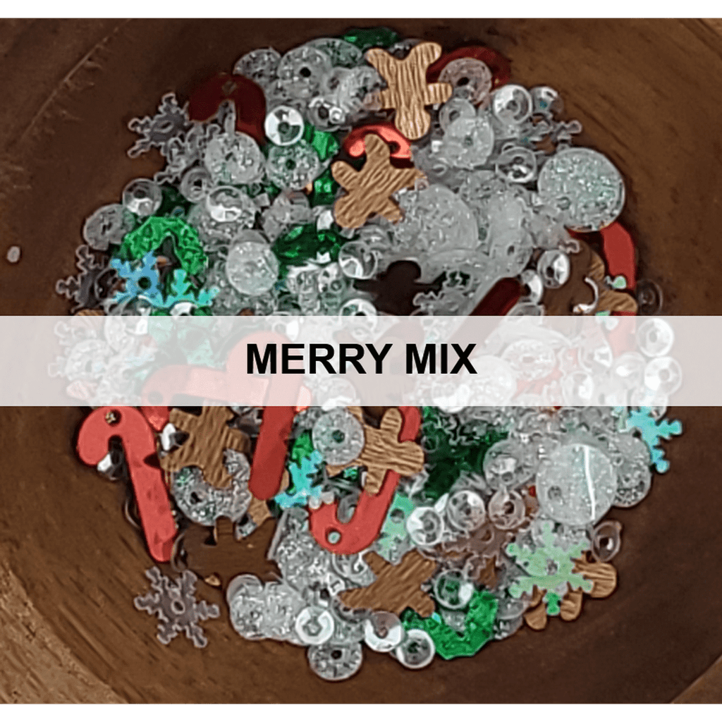 Merry Mix Christmas Sequin Mix - Kat Scrappiness