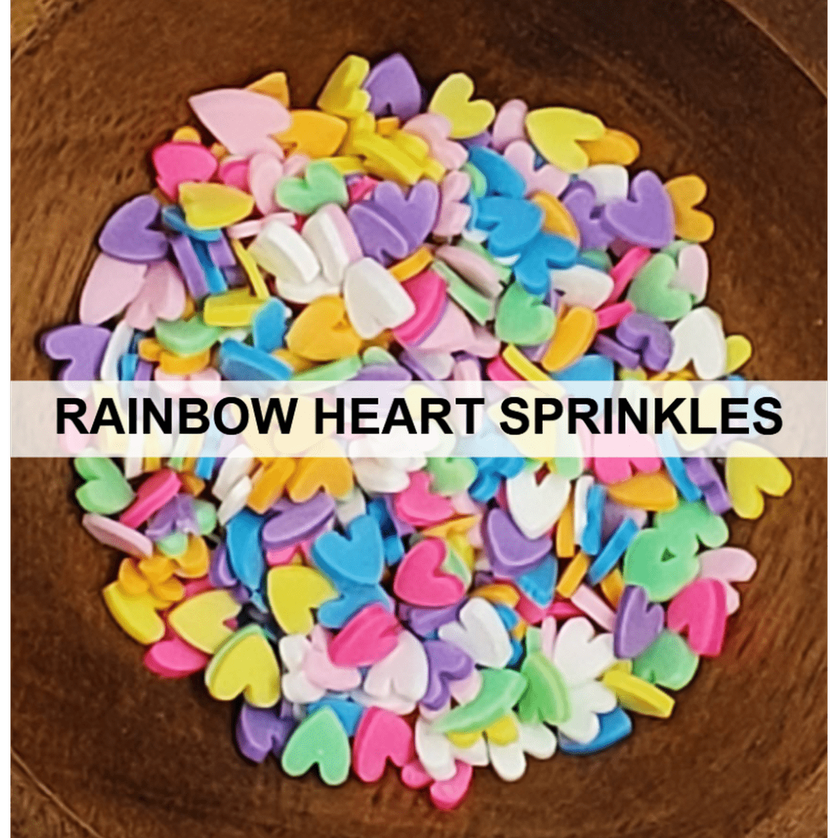 Rainbow Heart Sprinkles by Kat Scrappiness - Kat Scrappiness