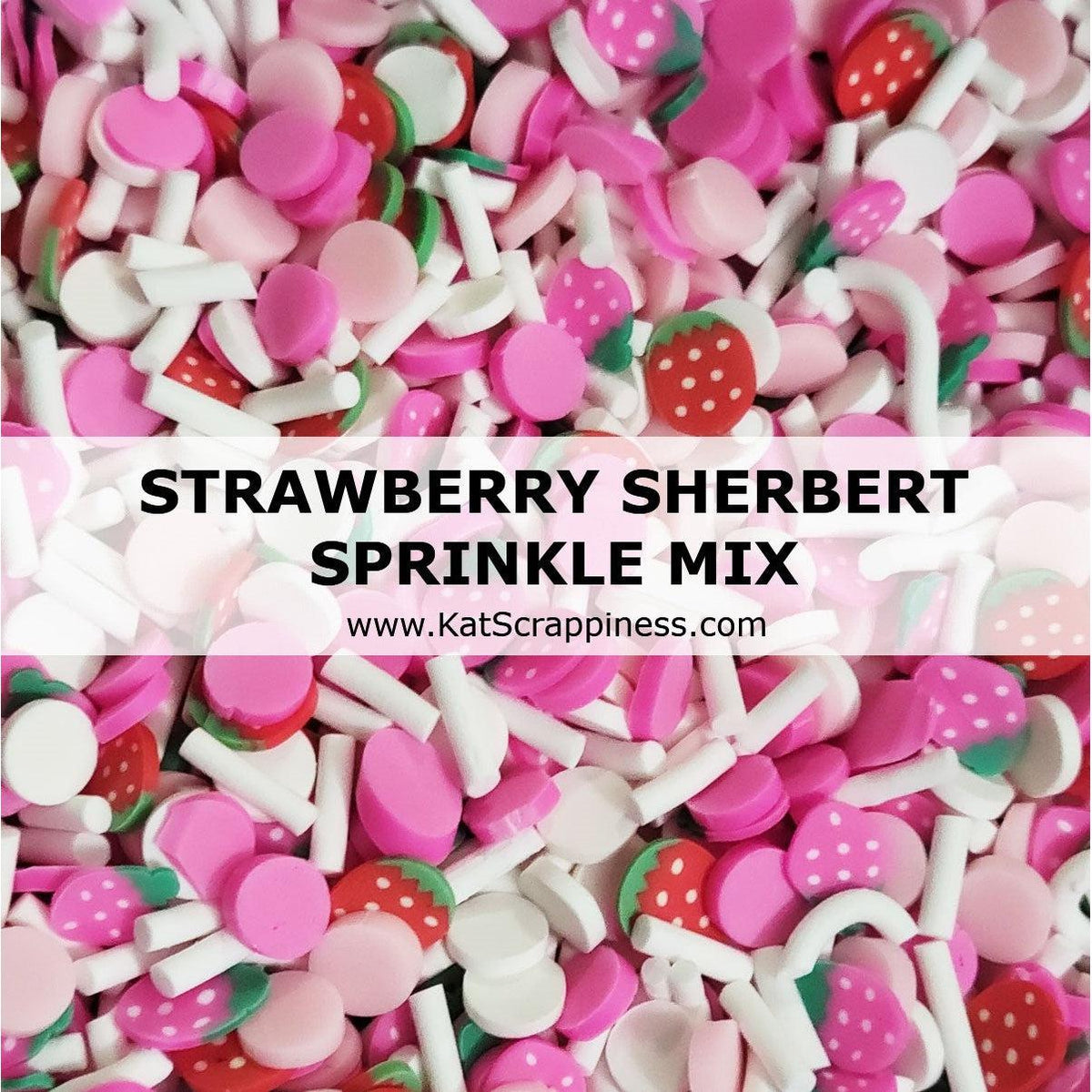 Strawberry Sherbert Sprinkles