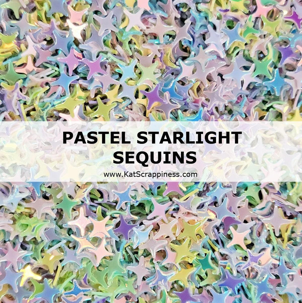 Pastel Starlights - Sequins