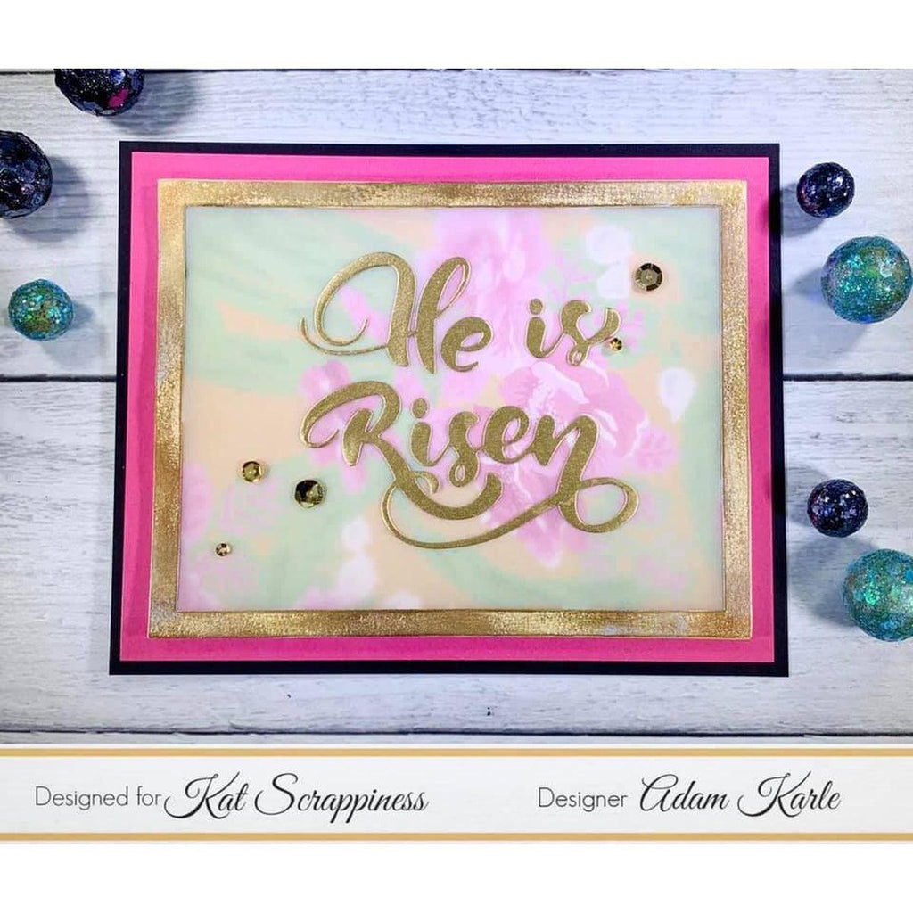 He is Risen w/Shadow Die by Kat Scrappiness - Kat Scrappiness
