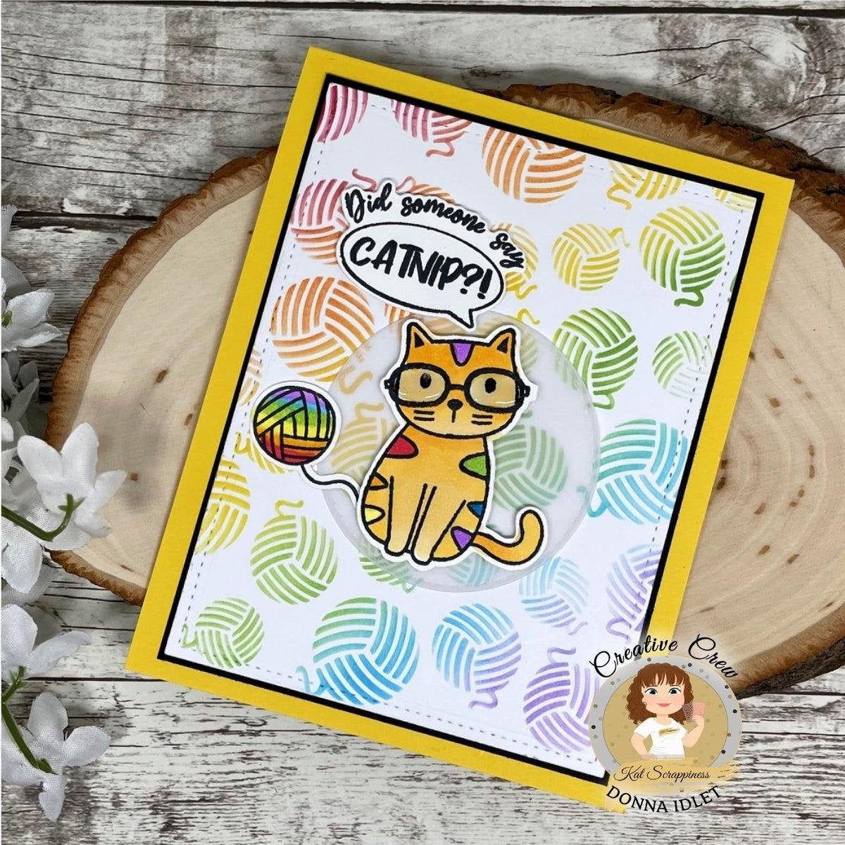 Pawsome Cats Sentiments Coordinating Craft Dies