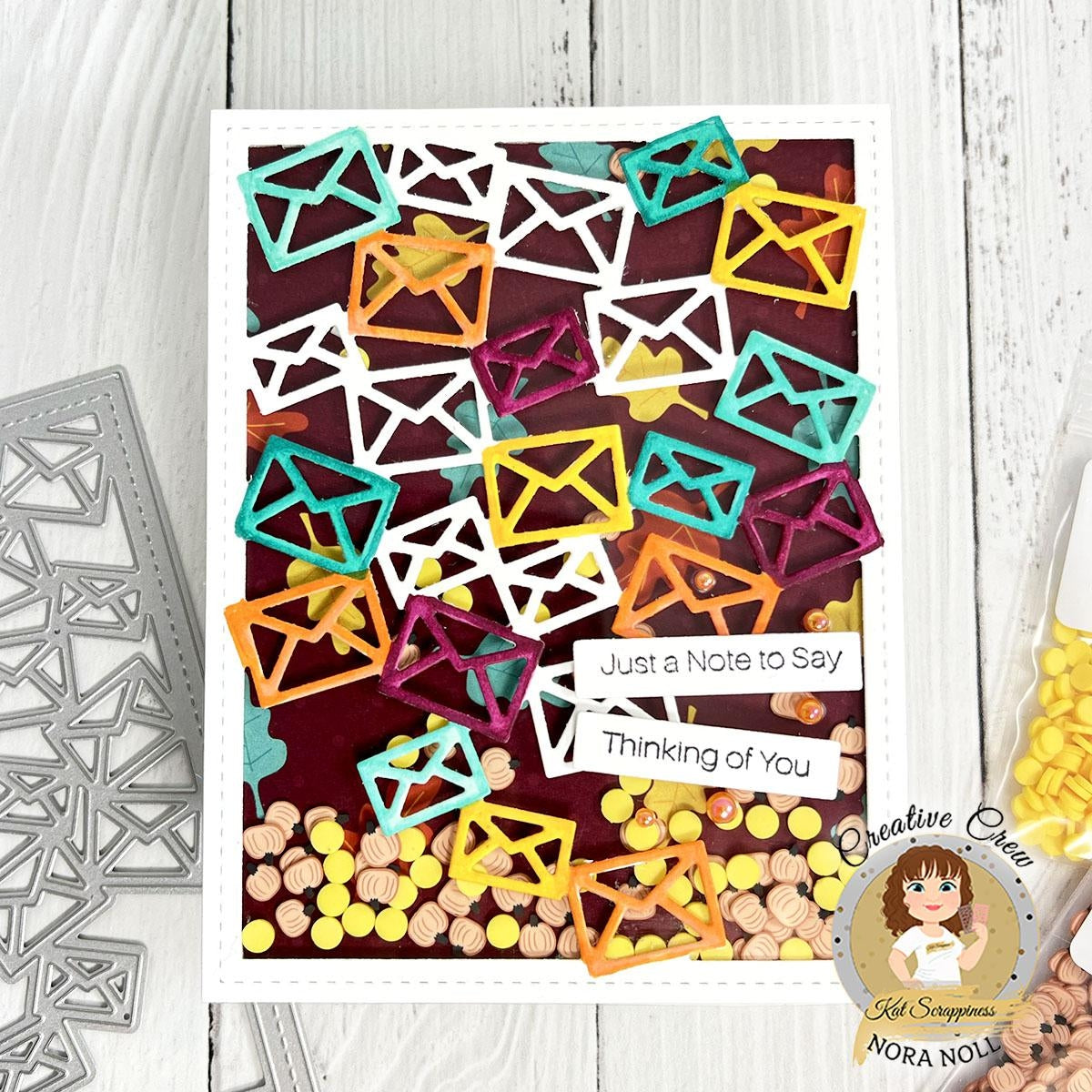 Mail Storm Background Die