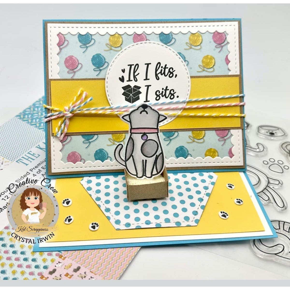 Pawsome Cats Sentiments Coordinating Craft Dies