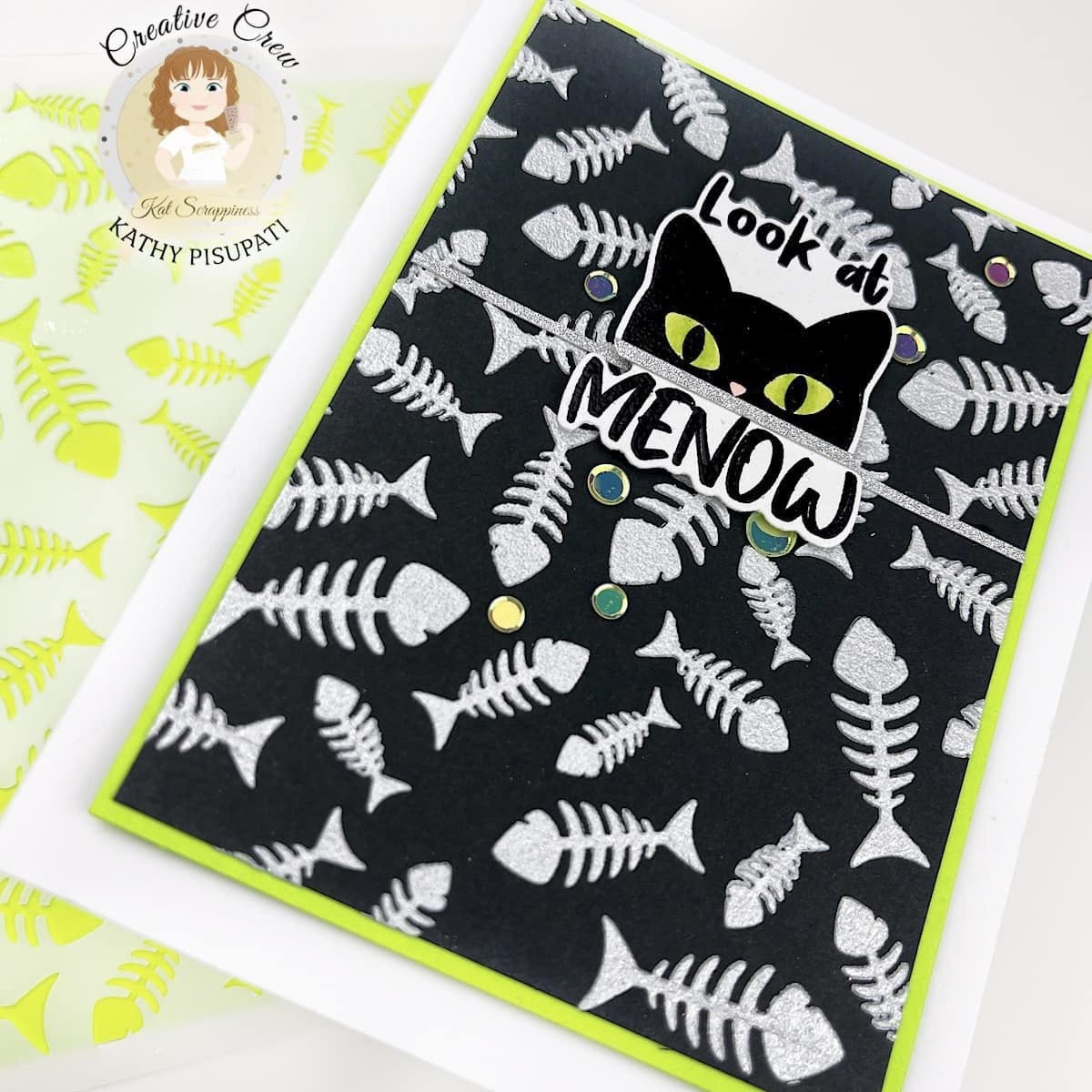 Pawsome Cats Sentiments Coordinating Craft Dies