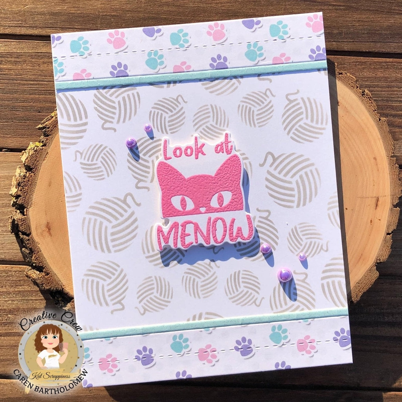 Pawsome Cats Sentiments Coordinating Craft Dies