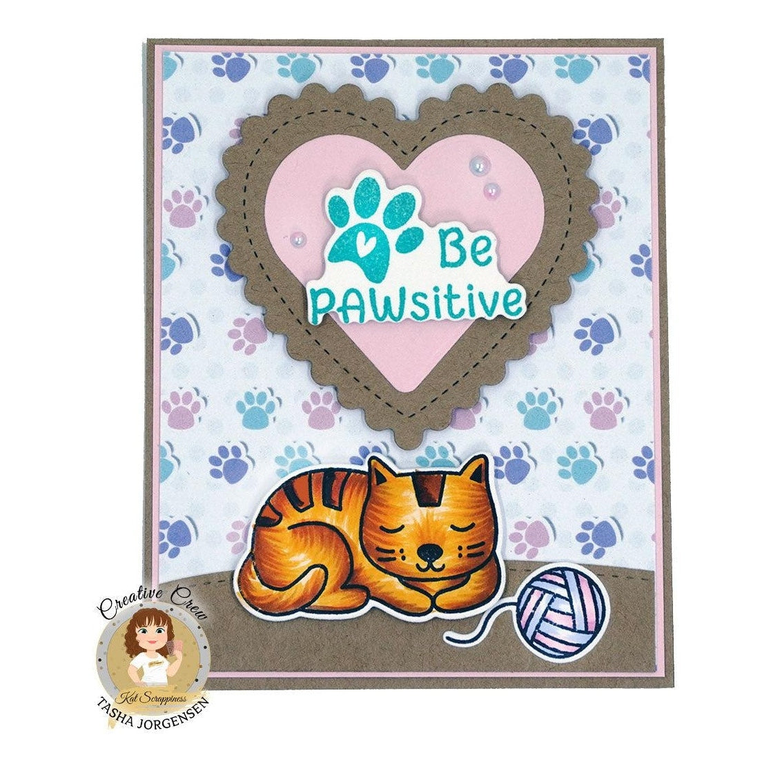 Pawsome Cats Sentiments Stamp Set