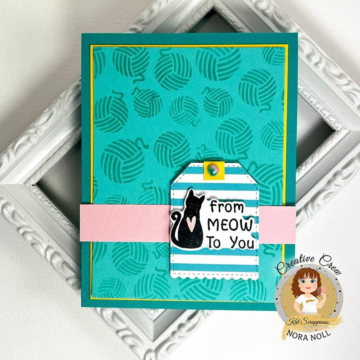 Ball of Yarn 6x6 Stencil