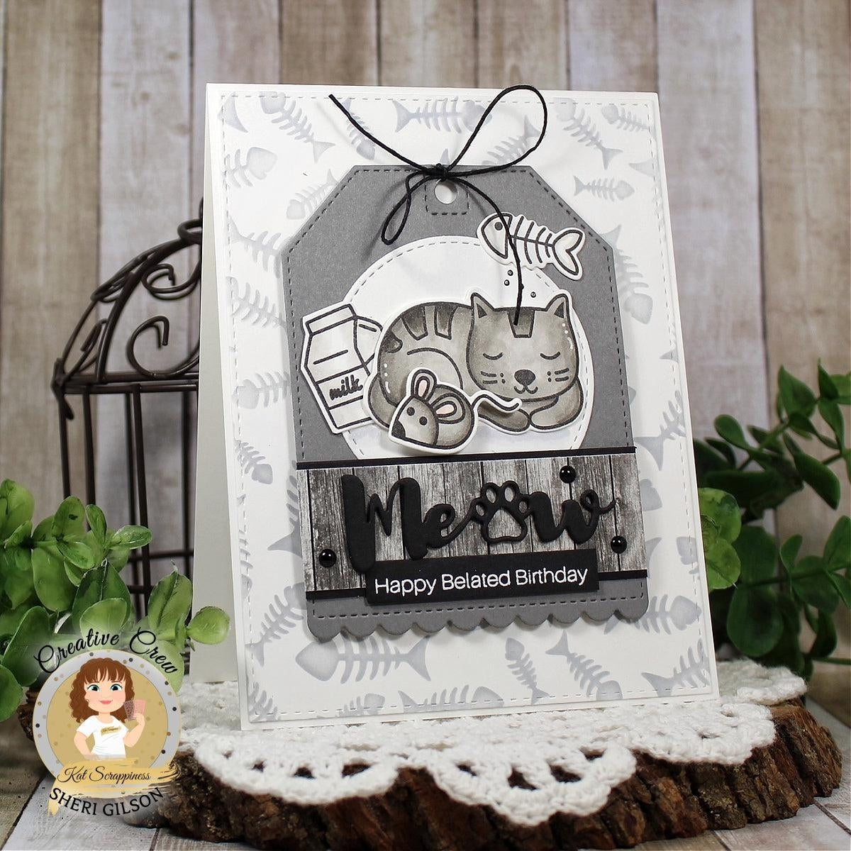 Pawsome Cats Coordinating Craft Dies