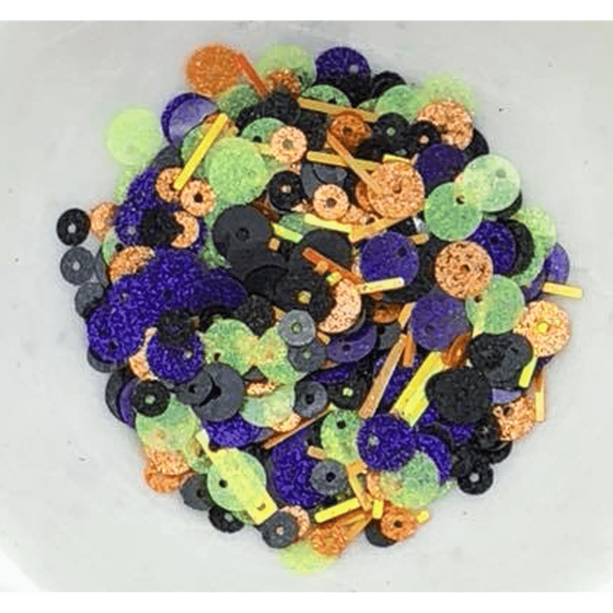 Hocus Pocus Halloween Sequin Mix - Kat Scrappiness