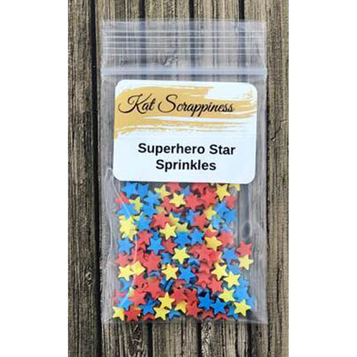 Superhero Star Sprinkles by Kat Scrappiness - Kat Scrappiness