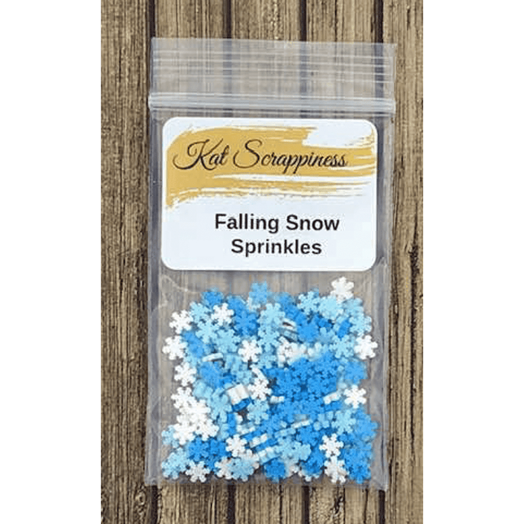 Falling Snow Sprinkles by Kat Scrappiness - Kat Scrappiness