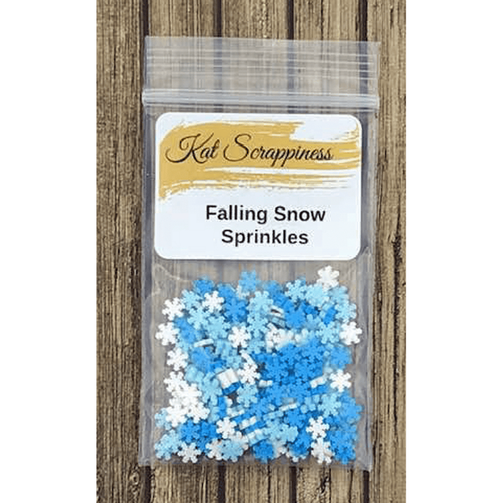 Falling Snow Sprinkles by Kat Scrappiness - Kat Scrappiness