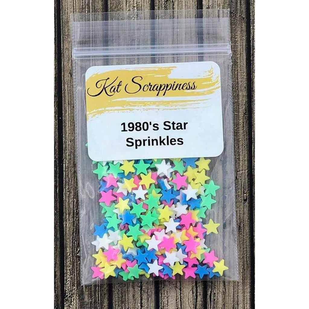 1980's Star Sprinkles by Kat Scrappiness - Kat Scrappiness