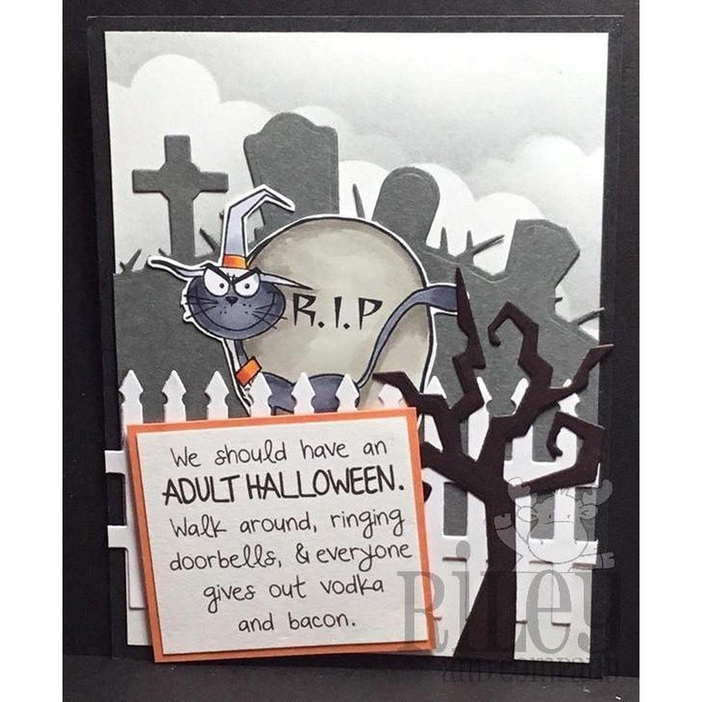 Adult Halloween Cling Stamp by Riley & Co - RWD-842