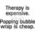 Therapy is Expensive Cling Stamp by Riley & Co - Kat Scrappiness