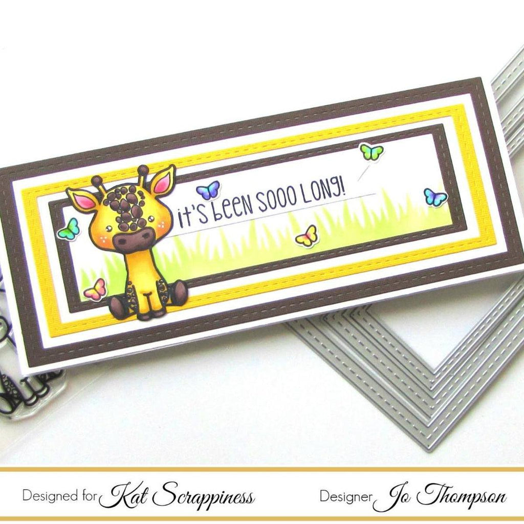 Tri-Frame Slimline Dies by Kat Scrappiness - RESERVE - Kat Scrappiness
