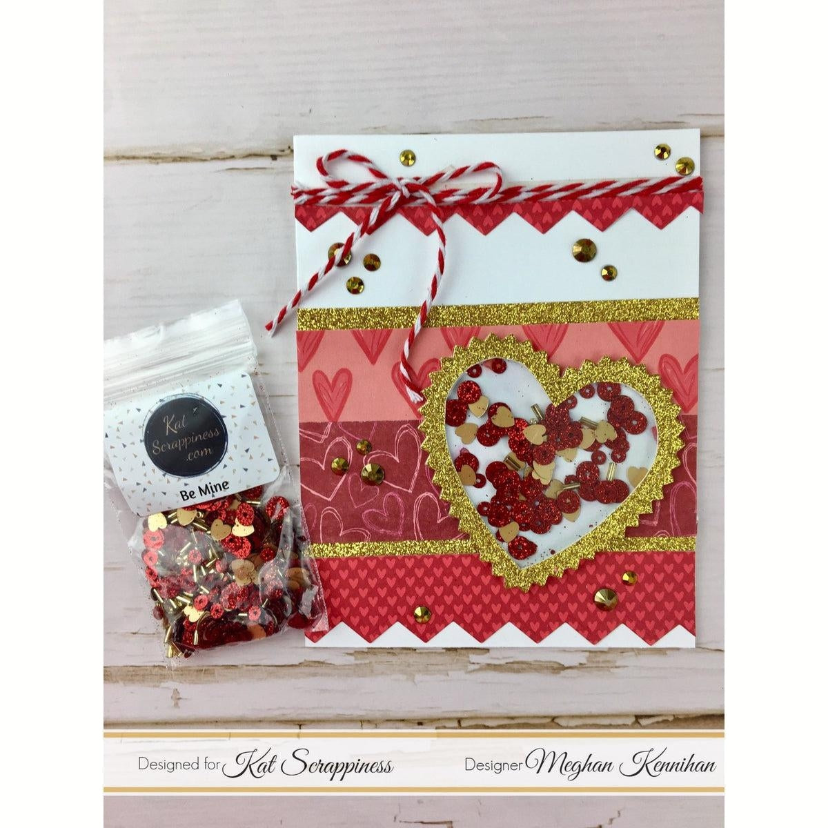 Zig Zag Heart Dies by Kat Scrappiness - Kat Scrappiness