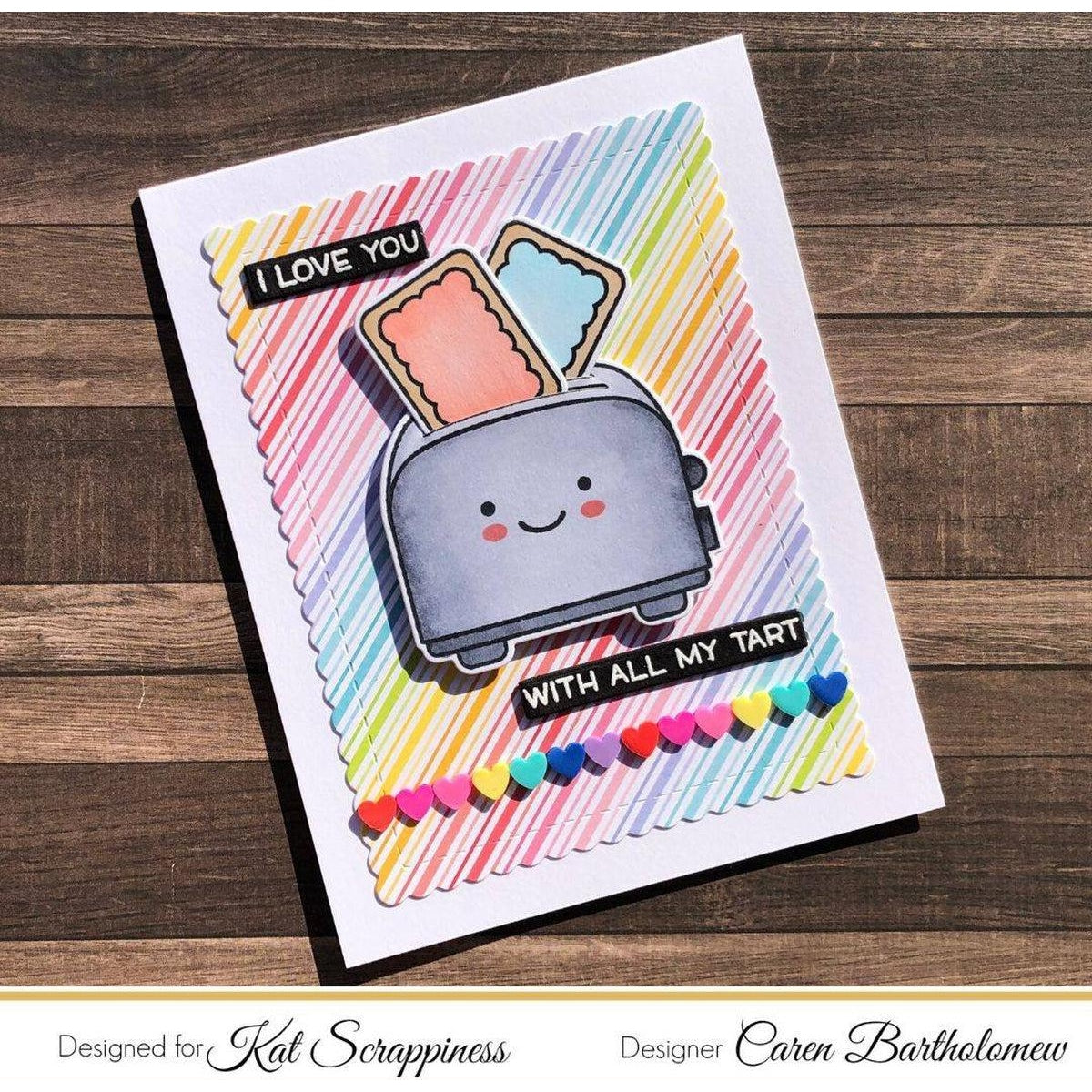 Yellow Heart Sprinkles by Kat Scrappiness - Kat Scrappiness