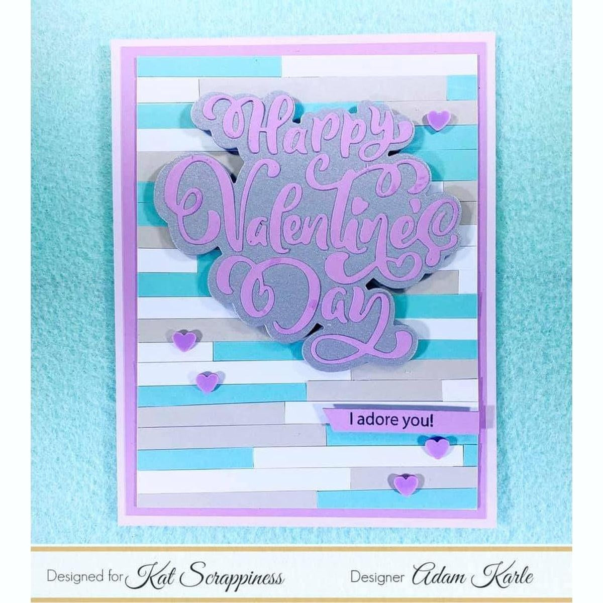 Purple Heart Sprinkles by Kat Scrappiness - Kat Scrappiness