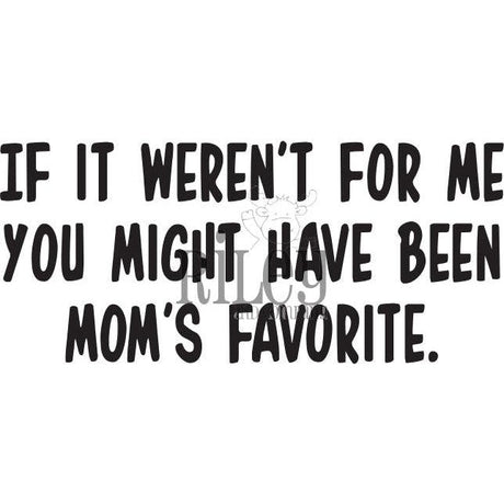 If It Weren't For Me Cling Stamp by Riley & Co