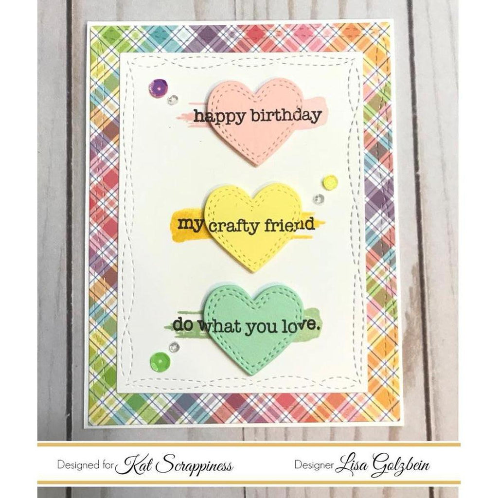 Everyday Brush Strokes Stamp Set by Kat Scrappiness - Kat Scrappiness
