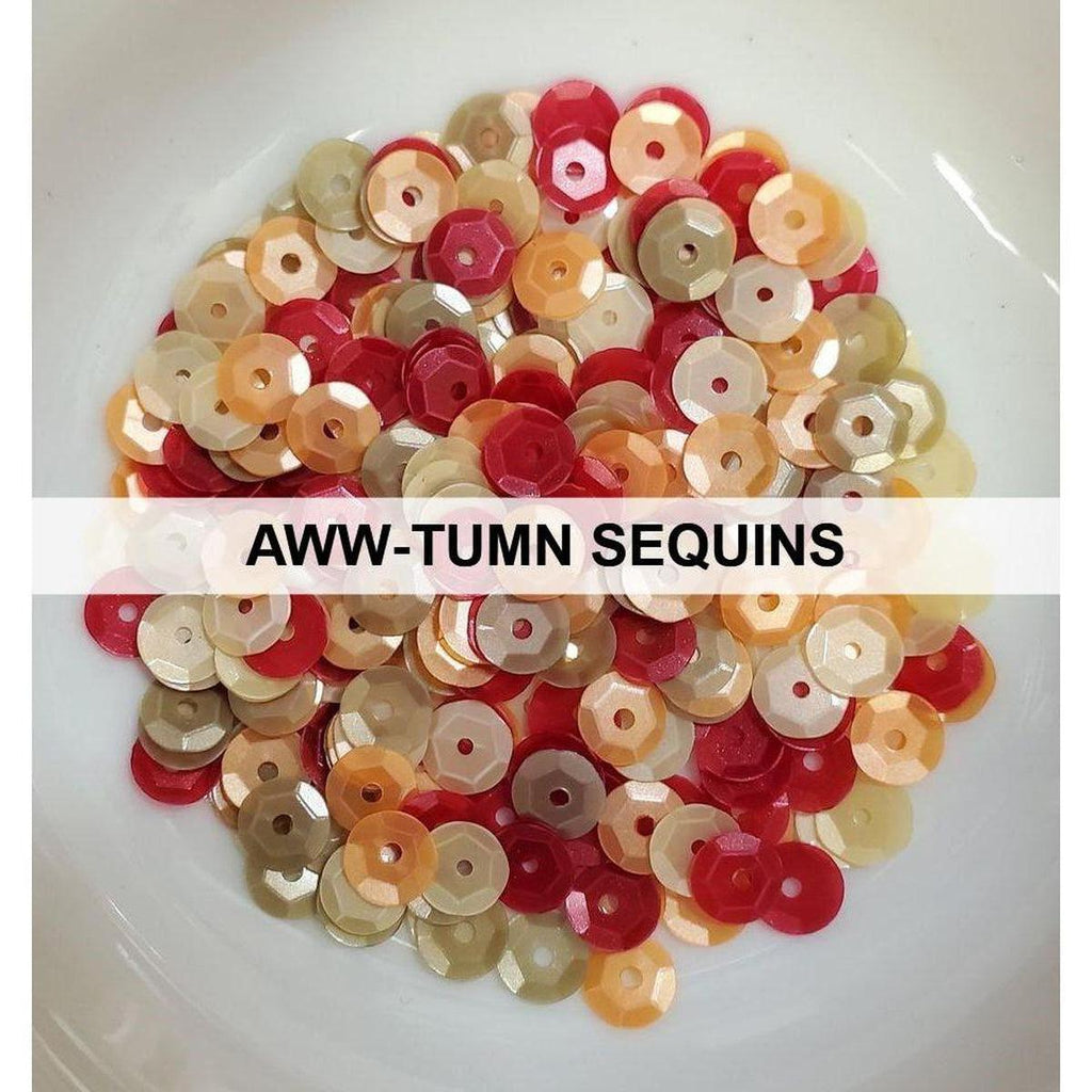 Aww-tumn Sequin Mix - Kat Scrappiness