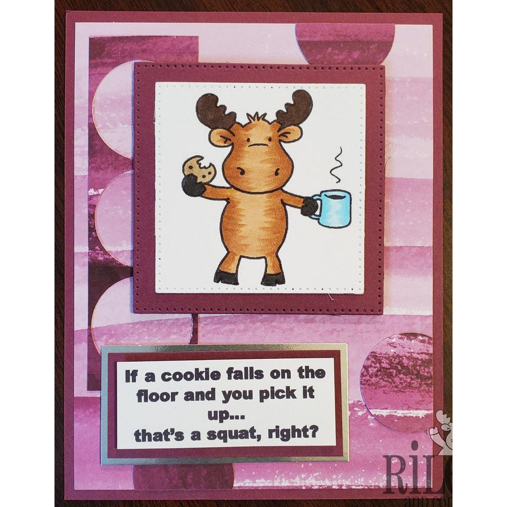Cookie Squat Cling Stamp by Riley & Co - Kat Scrappiness