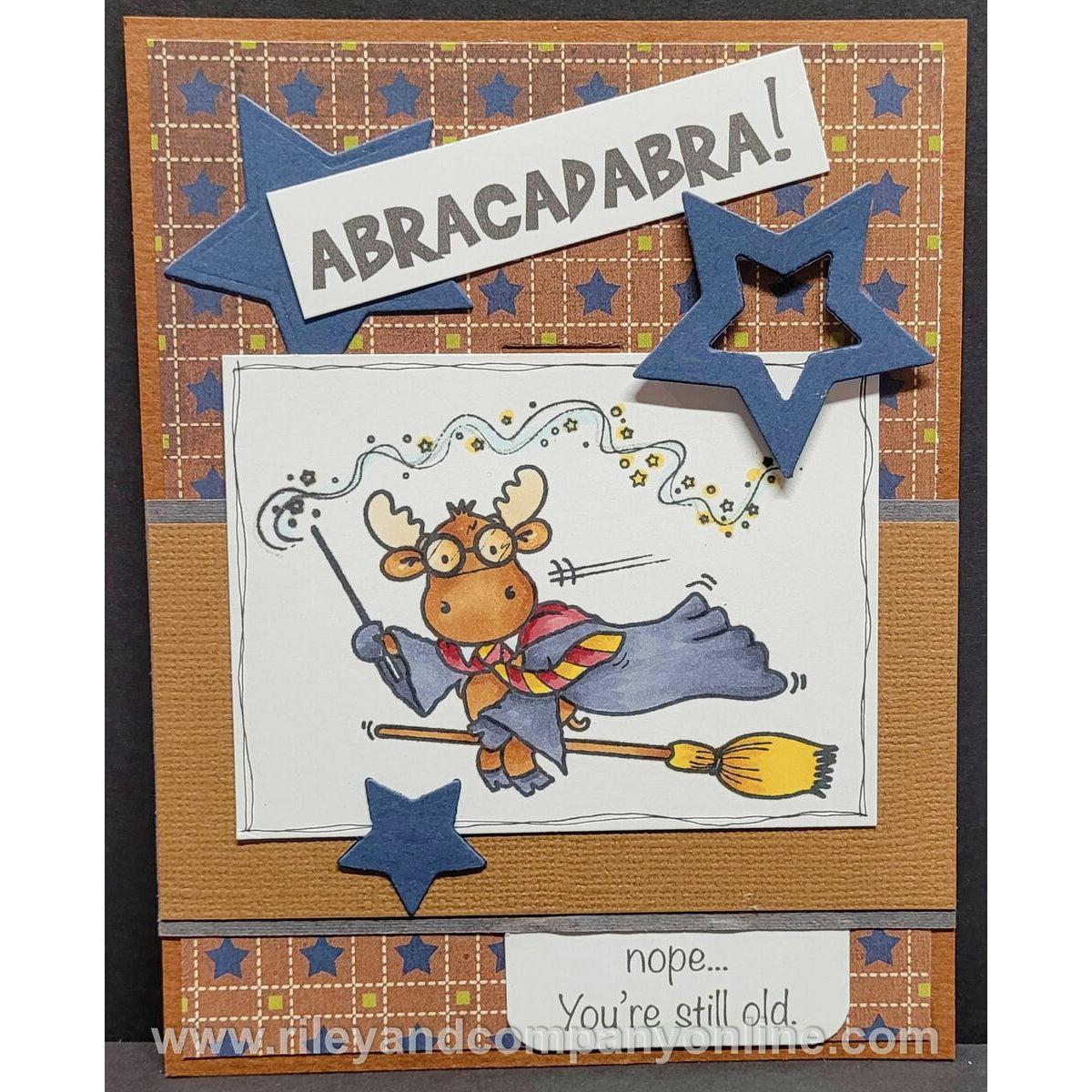 Abracadabra Cling Stamp by Riley &amp; Co