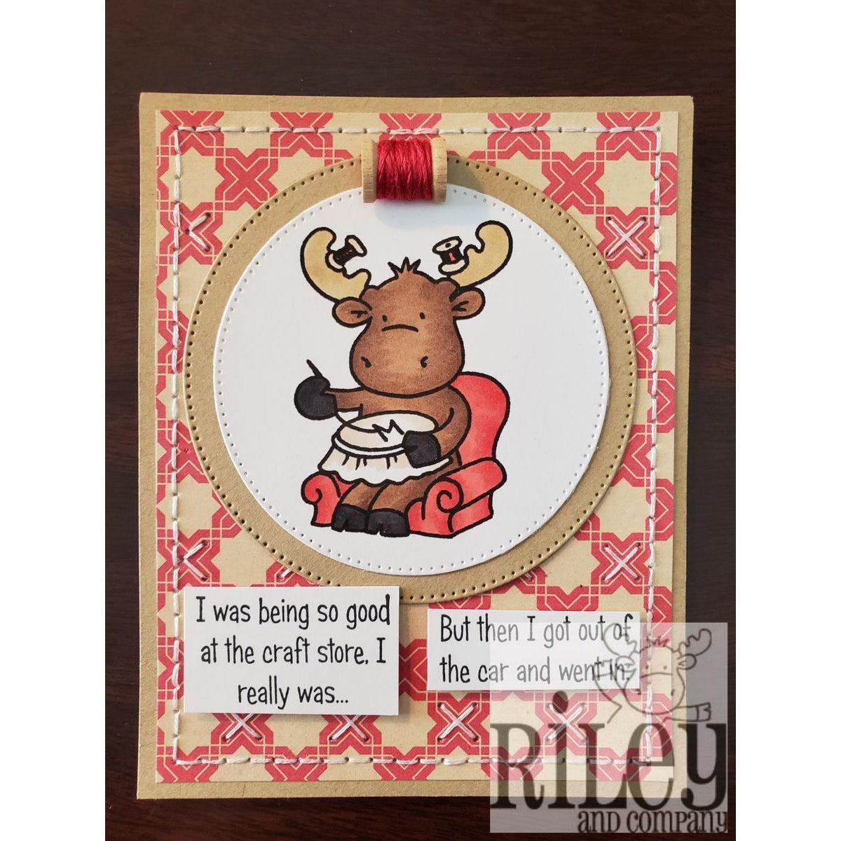 At the Craft Store Cling Stamp by Riley &amp; Co - Kat Scrappiness