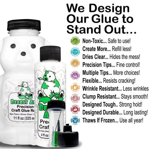 Bearly Art Precision Craft Glue - THE REFILL - Kat Scrappiness