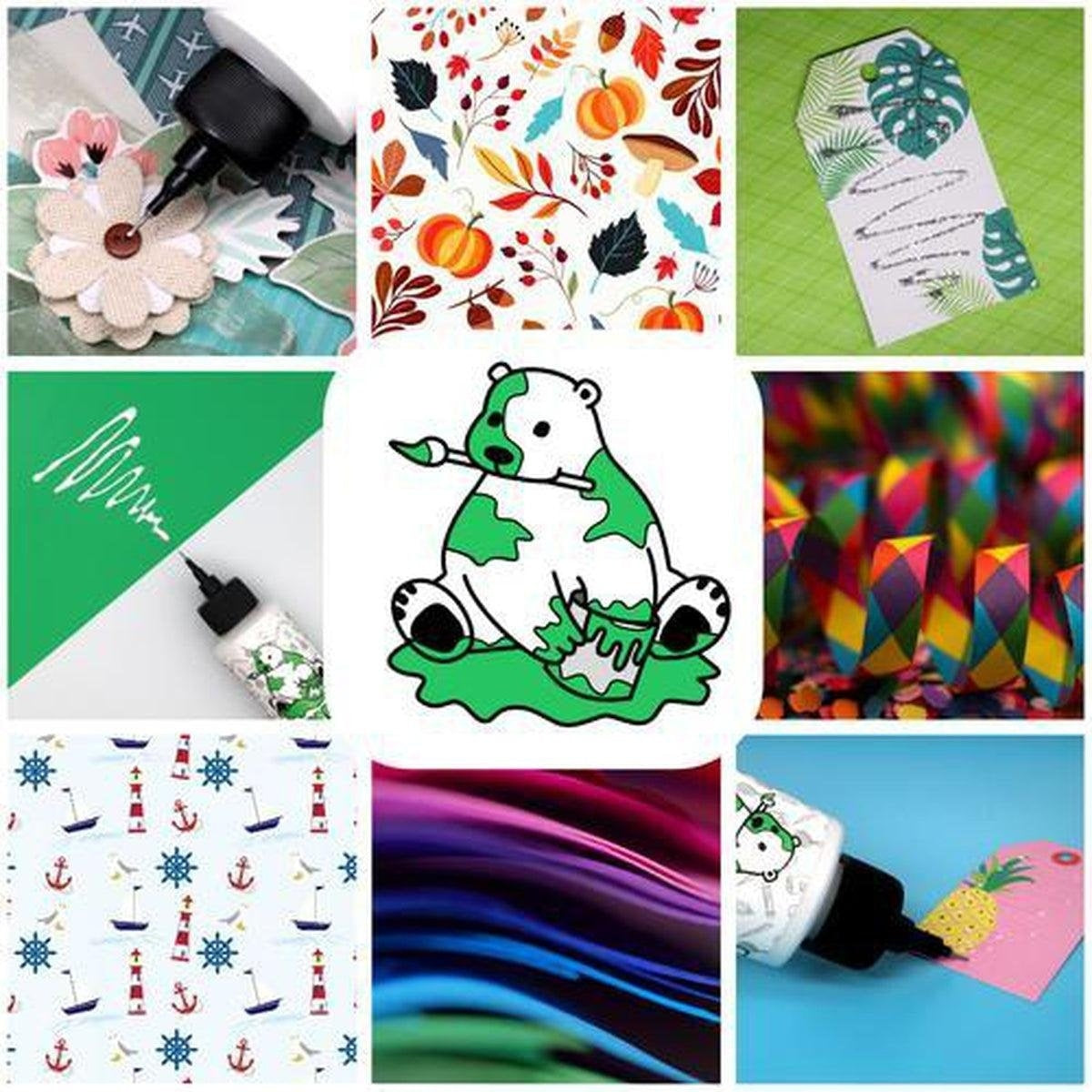 Bearly Art Precision Craft Glue THE ORIGINAL Kat Scrappiness