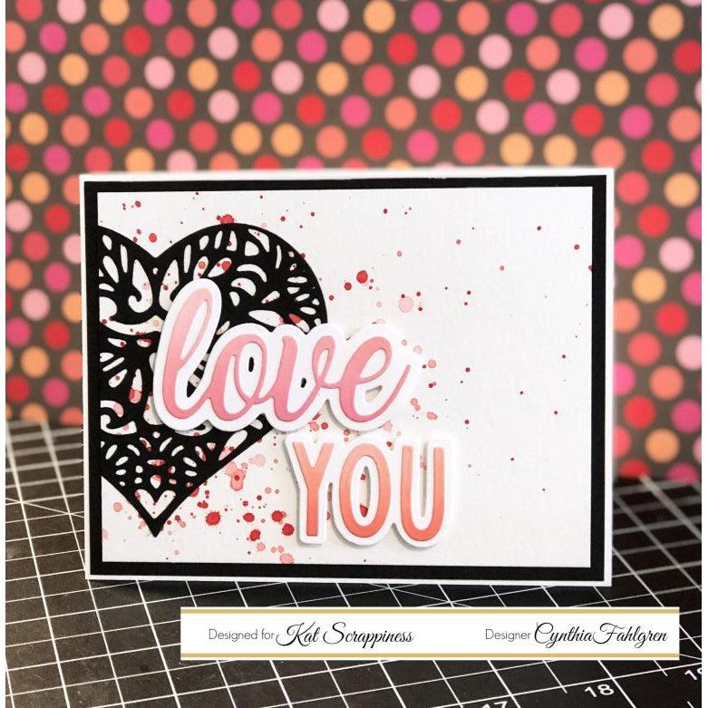 Lacy Layered Heart Craft Dies