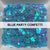 Blue Party Confetti - Sequins - Kat Scrappiness