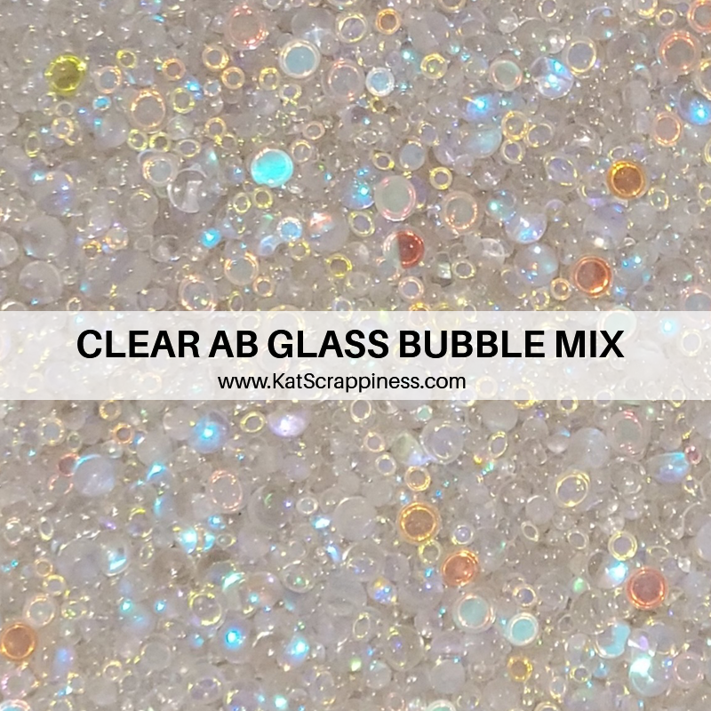 Clear AB Glass Bubble Mix