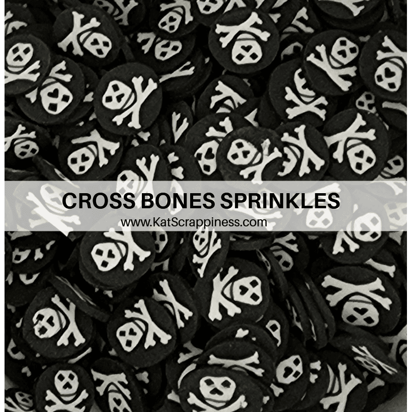 Skull & Cross Bones Sprinkle Mix