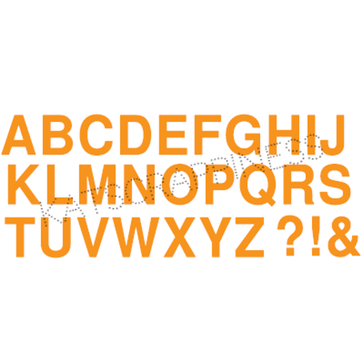 Large Alphabet Dies by Kat Scrappiness - Kat Scrappiness