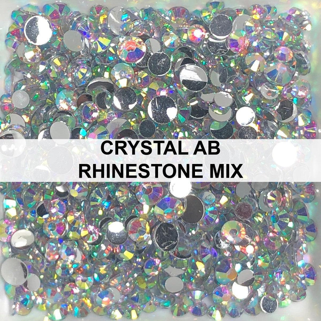 Crystal AB Rhinestone Mix