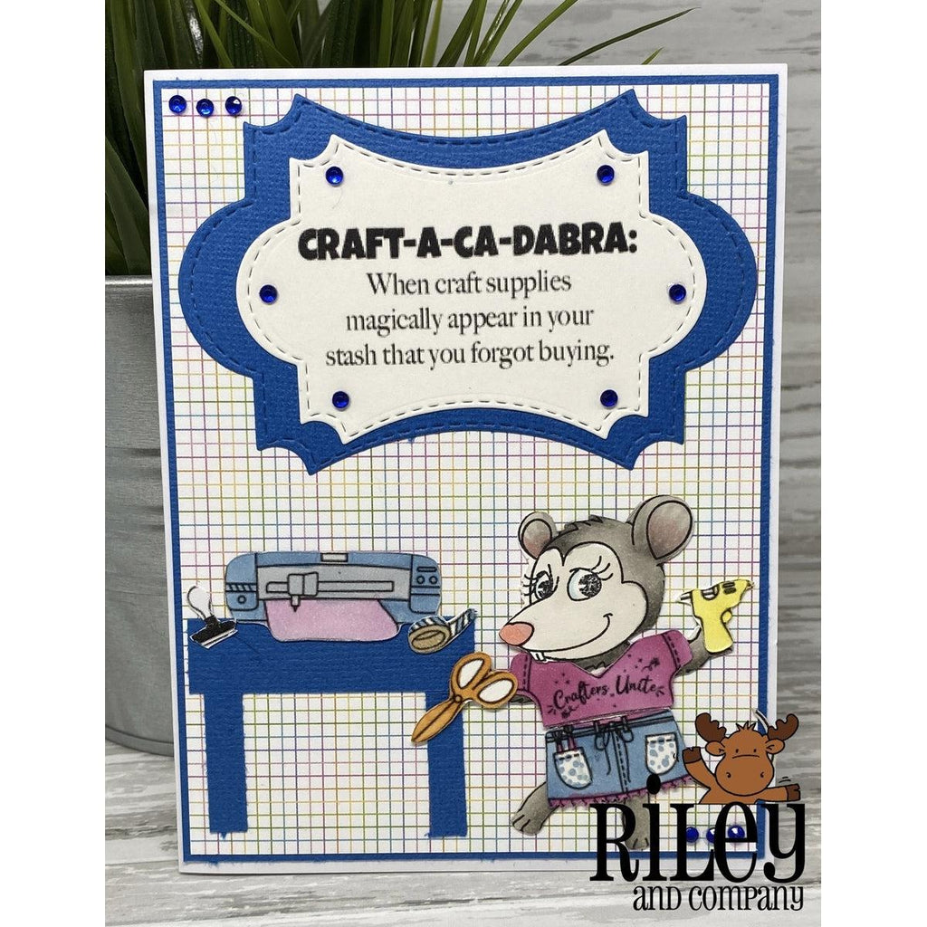 CRAFT-A-CADABRA Cling Stamp by Riley & Co