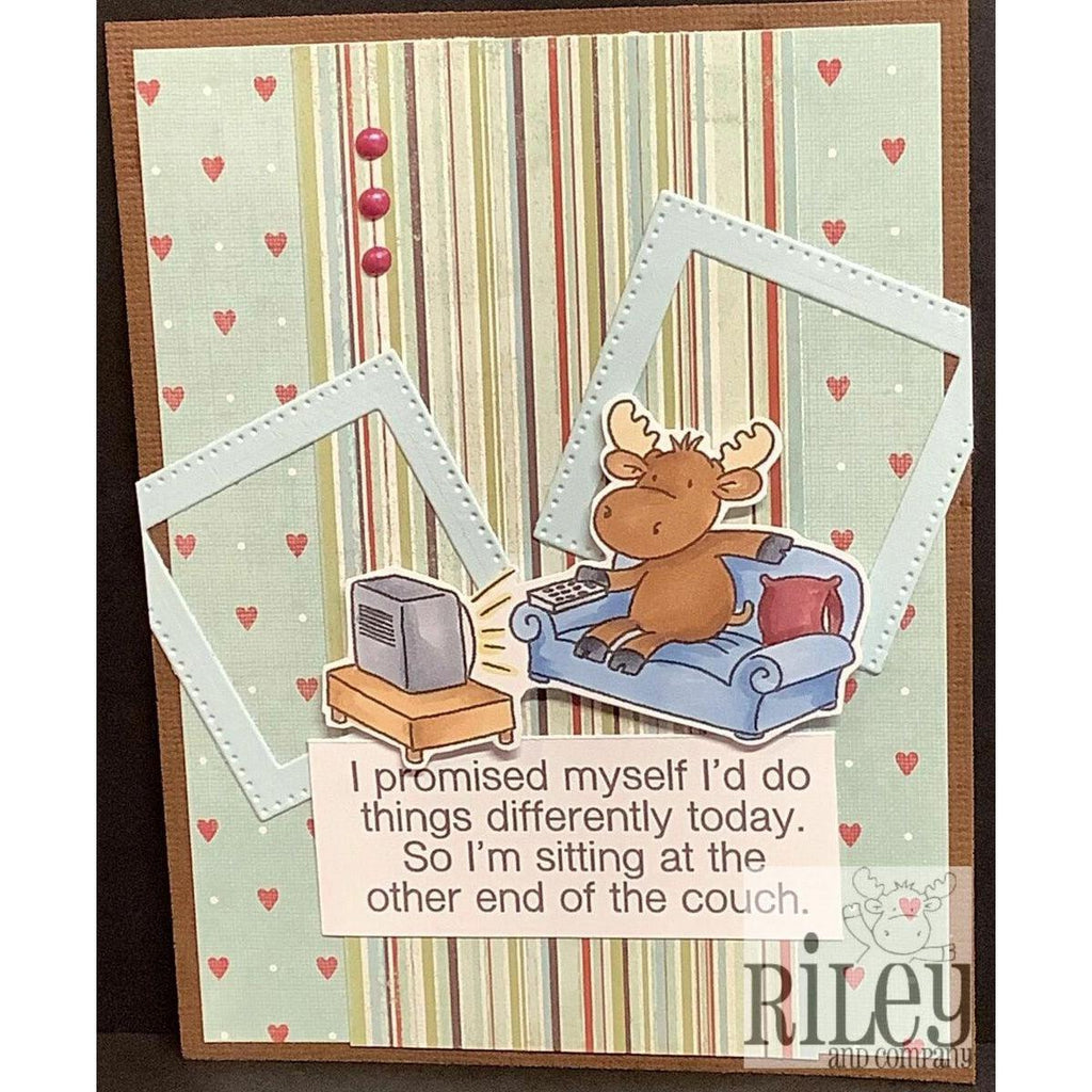 Do Things Differently Cling Stamp by Riley & Co