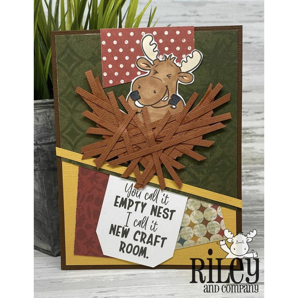 Empty Nest Cling Stamp by Riley & Co