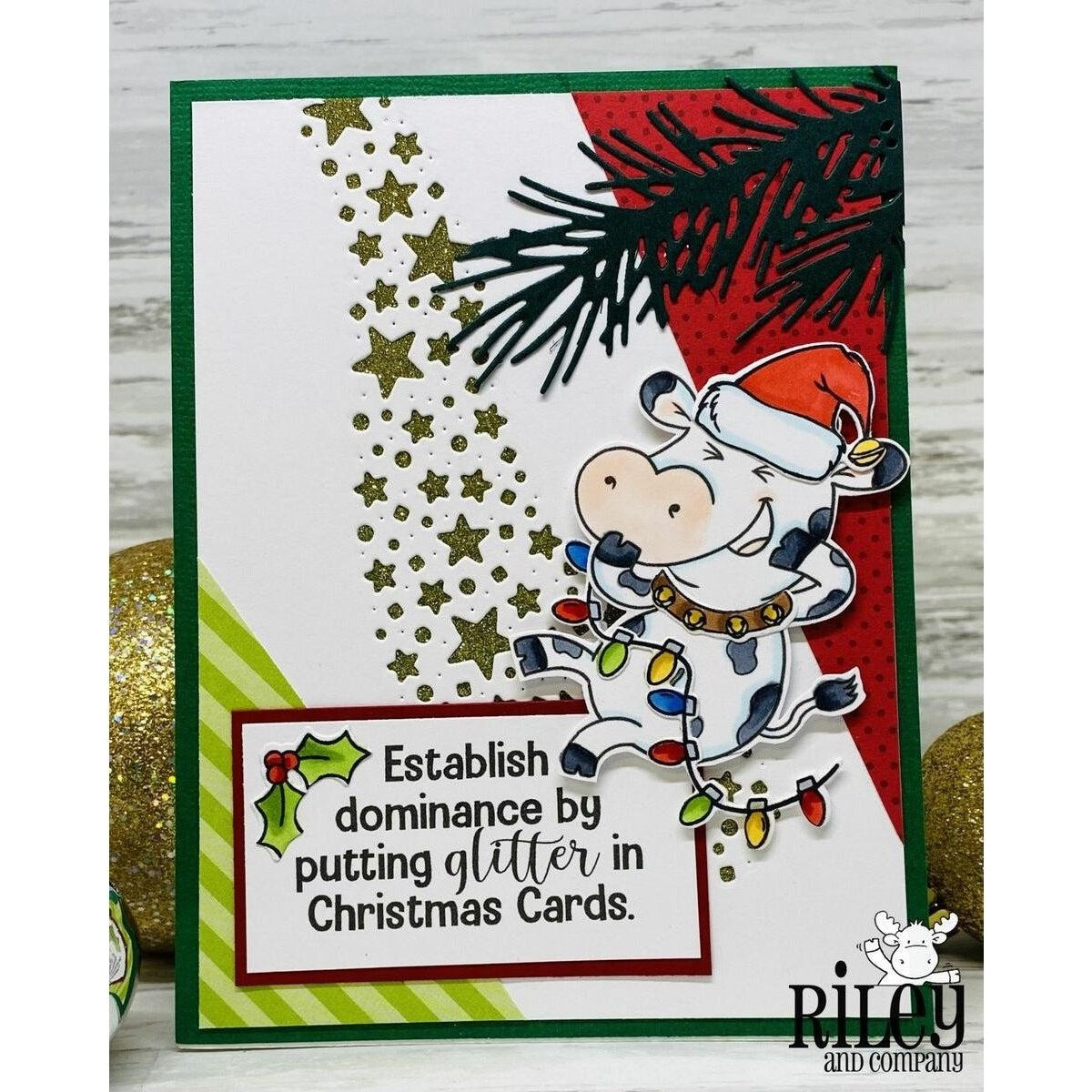 Establish Dominance Stamp by Riley & Co