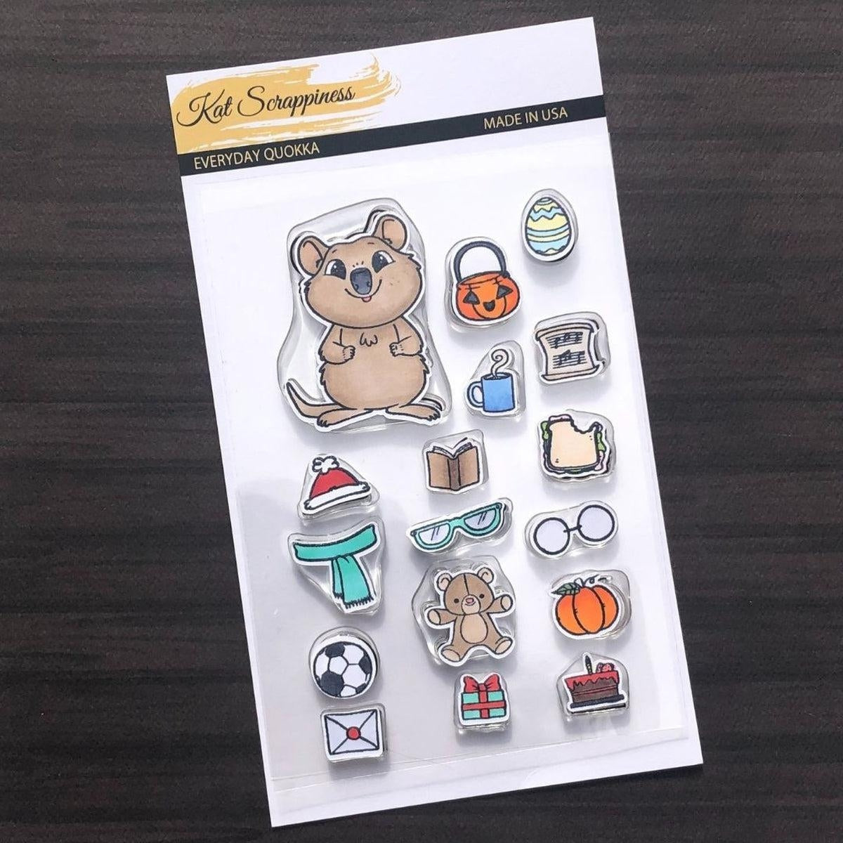 Everyday Quokka Stamp Set
