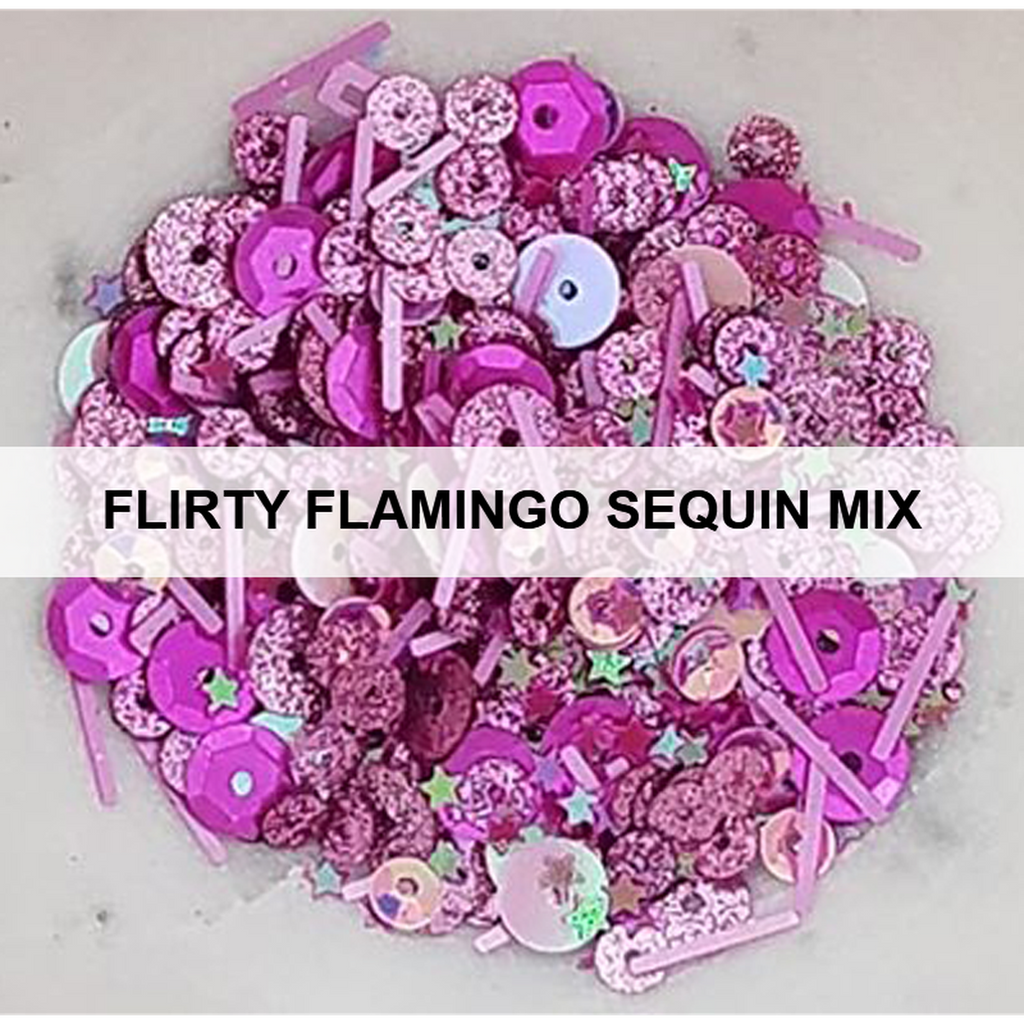 Flirty Flamingo Sequin Mix