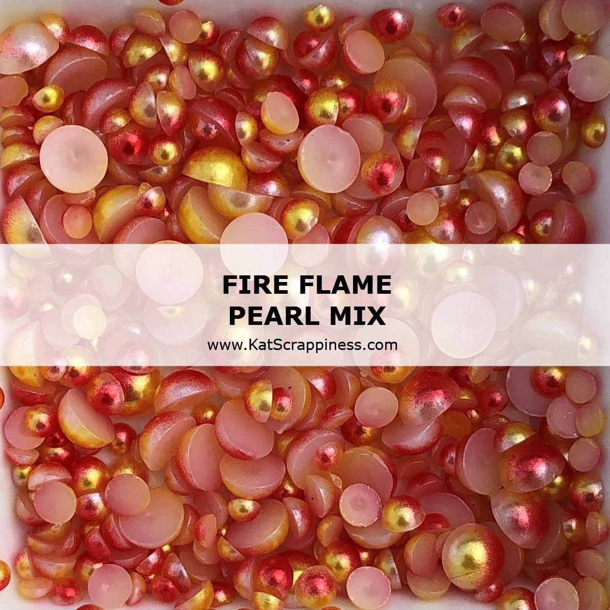 Fire Flame Dual Color Pearl Mix