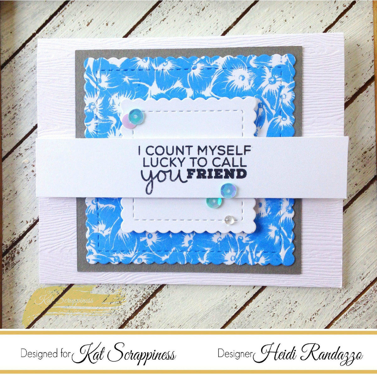 Stitched Scalloped Square Craft Dies