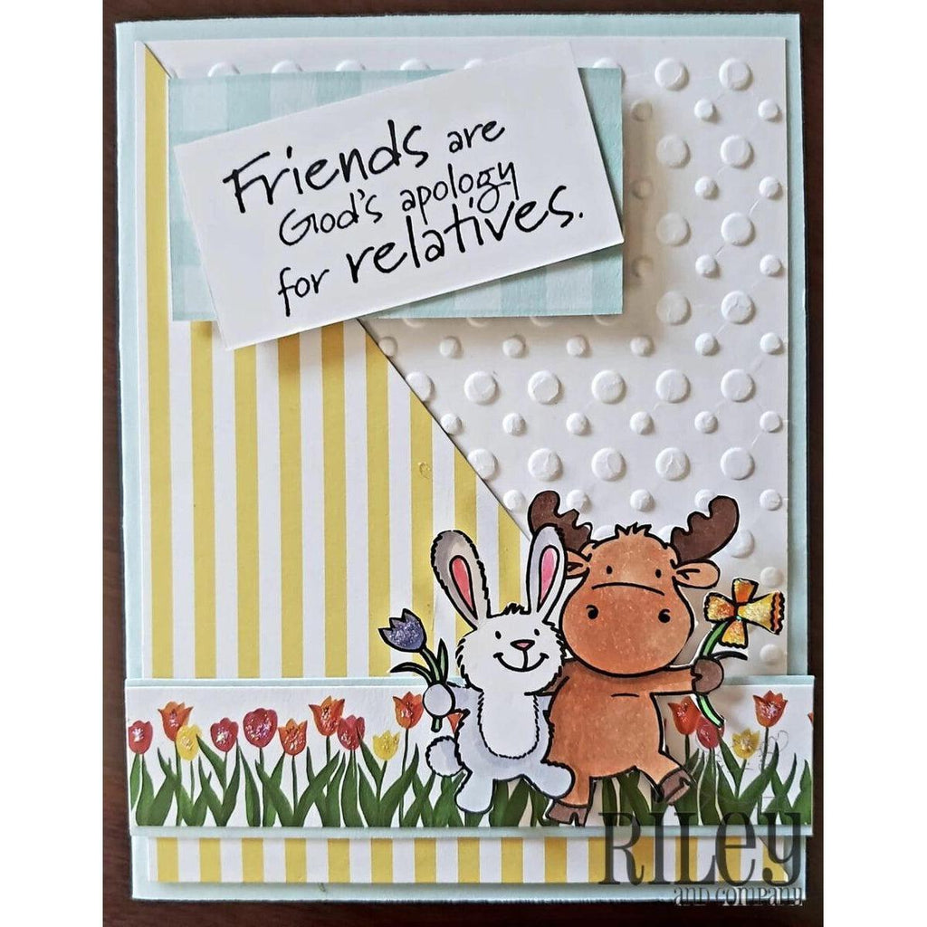 Friends Are Cling Stamp by Riley & Co